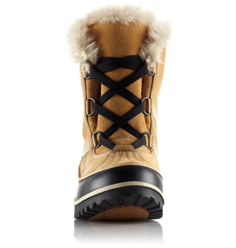 Womens Snow Boots Brown/Black - Sorel Tivoli™ II Suede Low - 135679-BTF